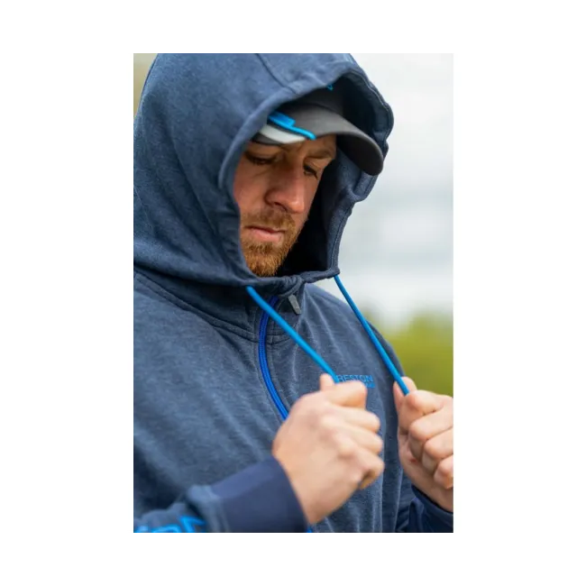 Hanorac Preston Navy Tide Zip Hoodie
