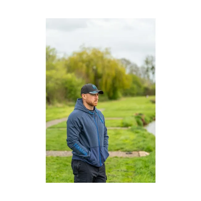 Hanorac Preston Navy Tide Zip Hoodie