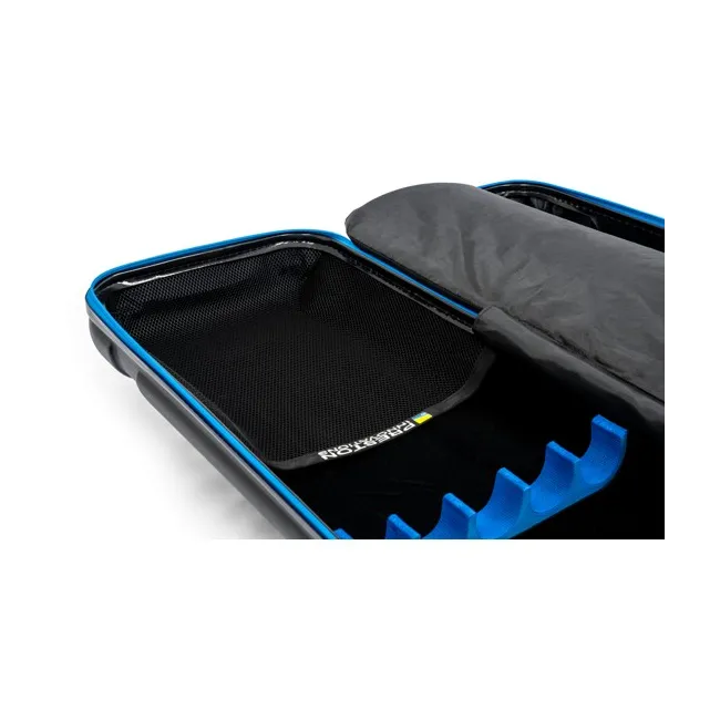 Husa Rigida Preston Hardcase Rod Safe XL, 6 Lansete + 6 Mulinete, 190x29x24cm