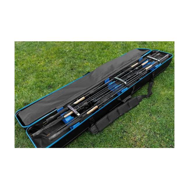 Husa Rigida Preston Hardcase Rod Safe XL, 6 Lansete + 6 Mulinete, 190x29x24cm