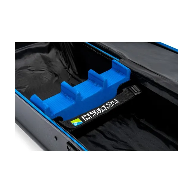 Husa Rigida Preston Hardcase Rod Safe XL, 6 Lansete + 6 Mulinete, 190x29x24cm