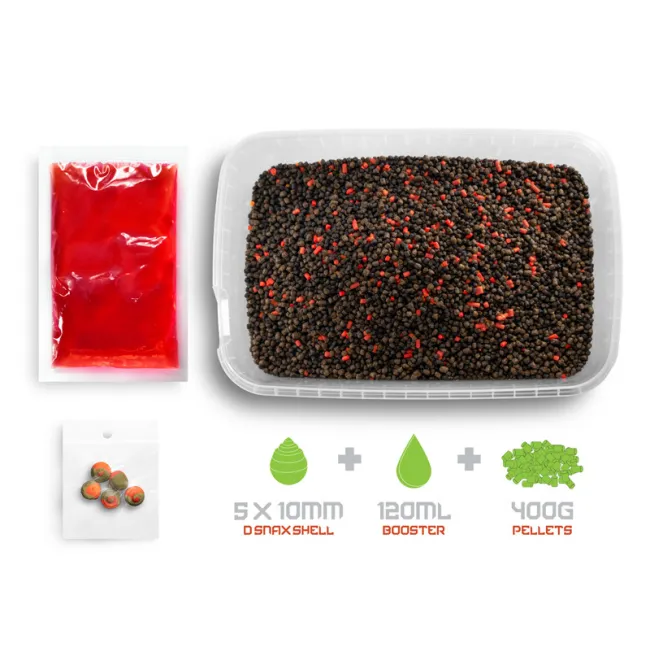 Pelete Box Delphin Reaxe READY&GO,400g,Frankfurter-Chilli
