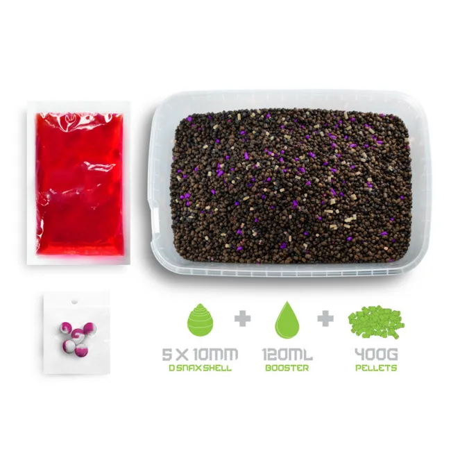 Pelete Box Delphin Reaxe READY&GO,400g,Pruna-Mure