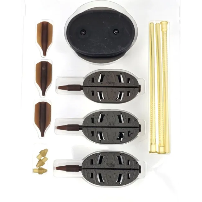 Set Method Feeder Inline Dura Flat PROFL XL: 60g, 70g, 80g
