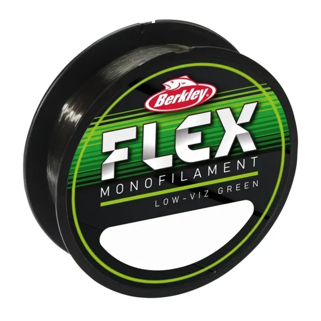 Fir Monofilament Berkley Flex Mono, Low-vis Green, 300m, 0,40mm, 11,2kg/25lb