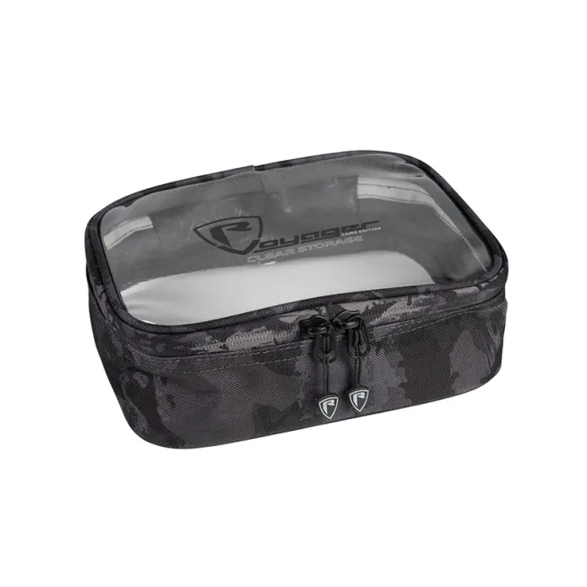 Geanta Fox Rage Voyager Camo Clear Storage, Medium, 21x16x8cm