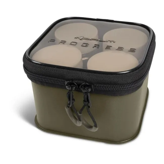 Geanta Nada Korum Progress EVA Hookbait Pouch ,4 Borcanase