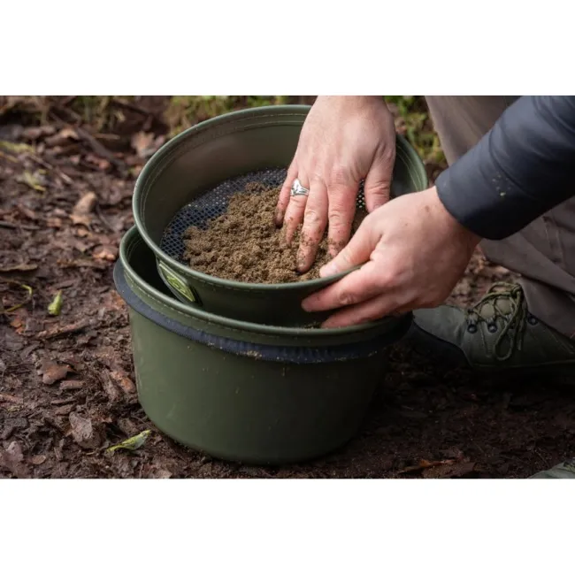 Set Bac de Nada + Sita Korum EVA Solid Groundbait & Riddle Bowl Deep