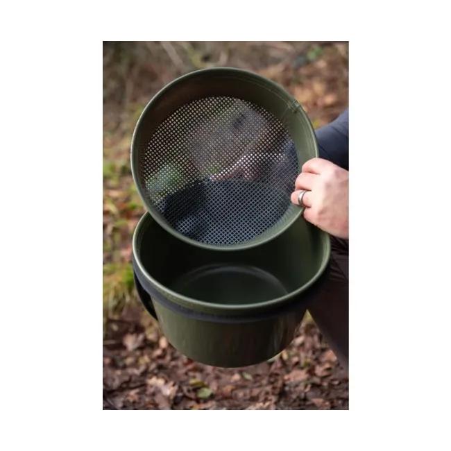 Set Bac de Nada + Sita Korum EVA Solid Groundbait & Riddle Bowl Deep