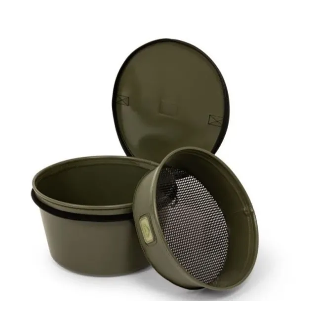 Set Bac de Nada + Sita Korum EVA Solid Groundbait & Riddle Bowl Deep