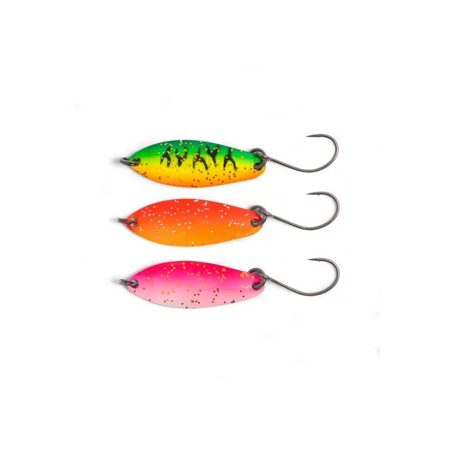 Set Lingurite Oscilante Zebco Target Fish Trout UL Spoon Set, 1.8g, 3buc/pac