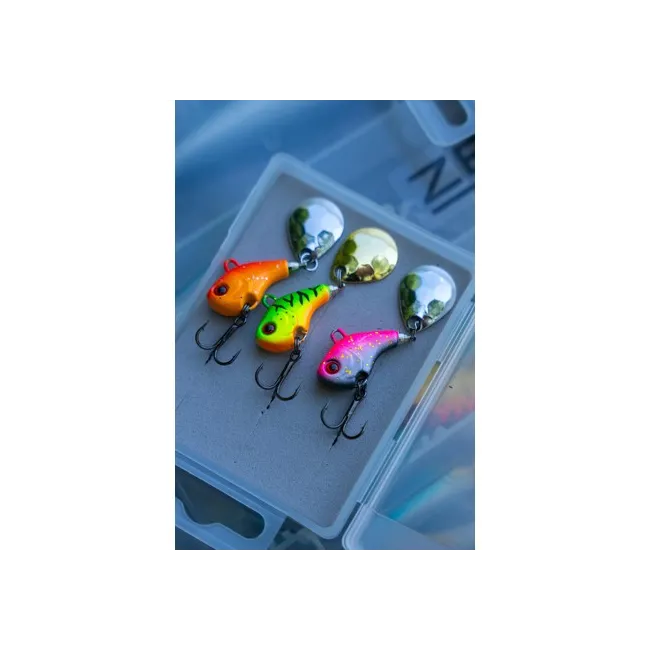 Spinnertail Zebco Target Fish Spin Jig Set, 10g, 3buc/cutie