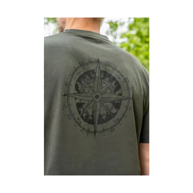 Tricou Avid Carp Bearing T-Shirt, Green