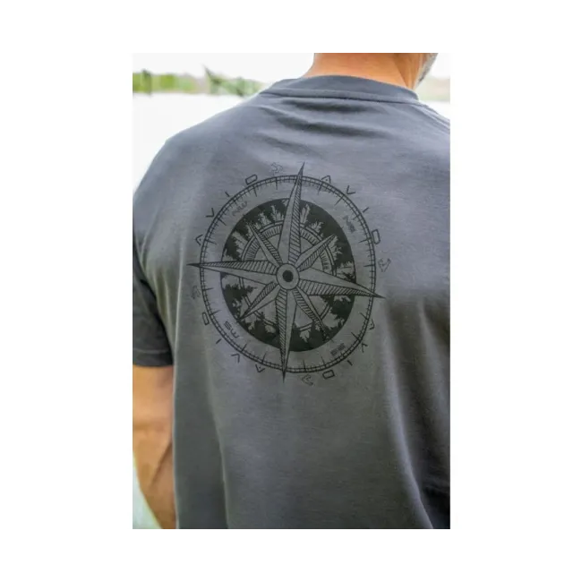Tricou Avid Carp Bearing T-Shirt, Grey