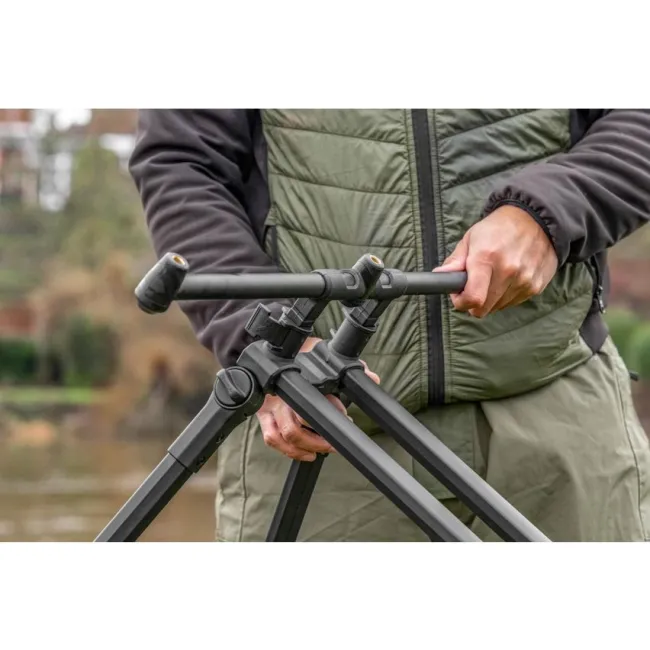 Tripod Korum Deluxe River Tripod, 3 Posturi, Wide