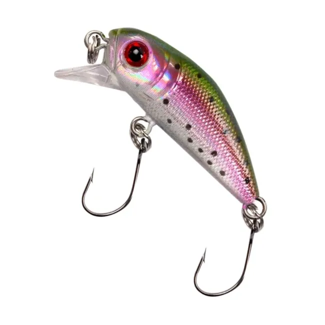 Vobler Zebco Troutseeker Sinking, Rainbow, 4cm, 2.2g