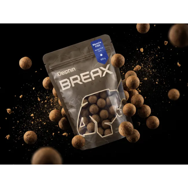 Boilies Delphin BreaX-MonstaFISH,Monster Crab-Ton, 300g