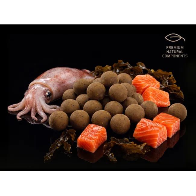 Boilies Delphin BreaX-SeaKER,Calamar-Somon, 300g