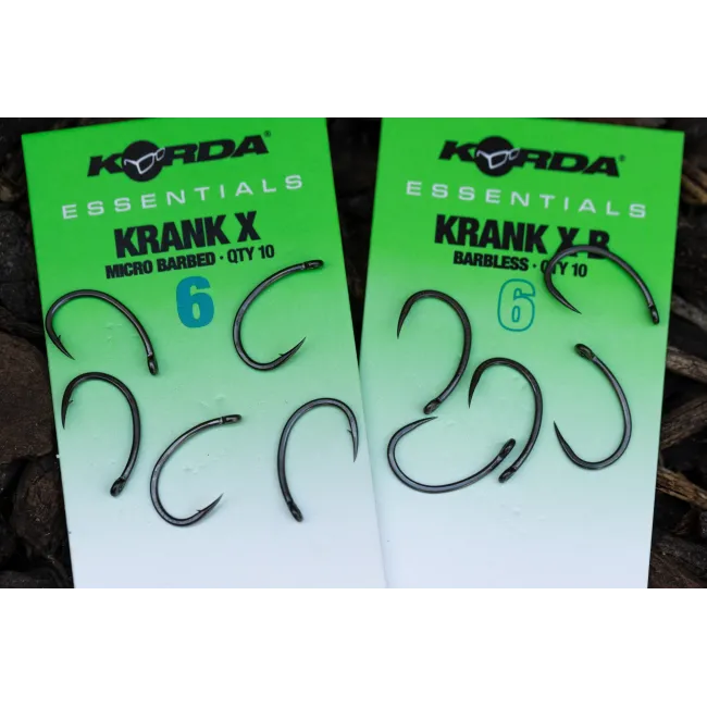 Carlige Korda Essentials Krank X,10buc/plic