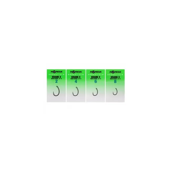 Carlige Korda Essentials Krank X,10buc/plic