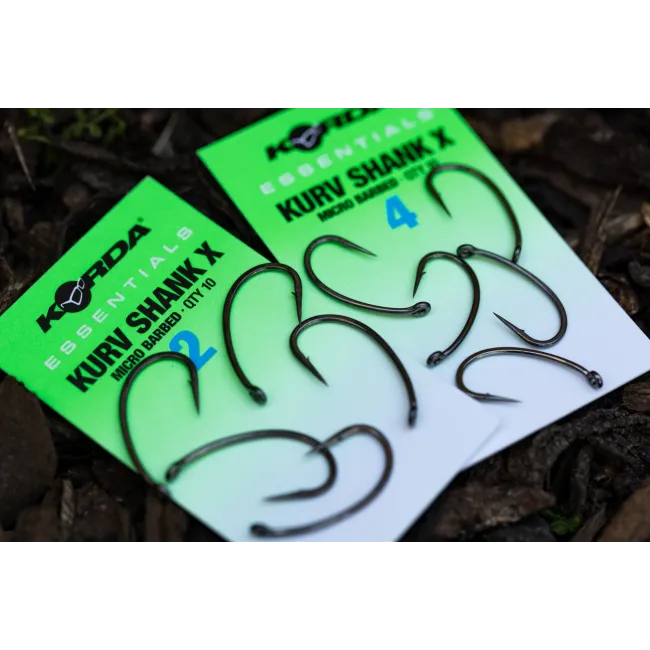 Carlige Korda Essentials Kurv X,10buc/plic