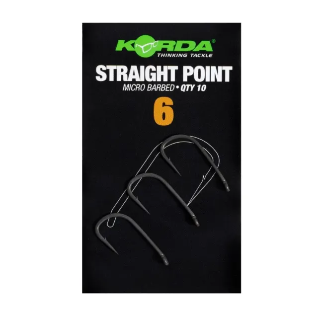 Carlige Korda Straight Point, 10buc/plic