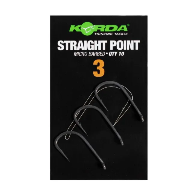 Carlige Korda Straight Point, 10buc/plic