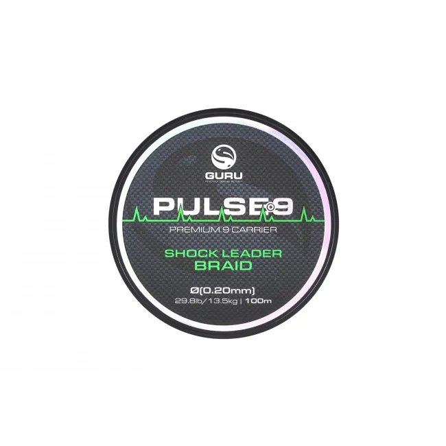 Fir Textil Shock Leader Guru Pulse 9 , 0.20mm, 13.5kg, 100m