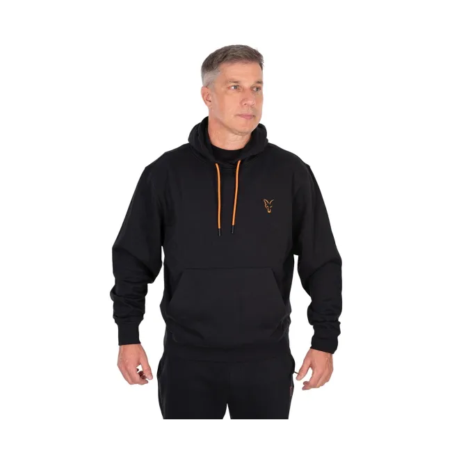 Hanorac Fox Classic Hoody, Black & Orange