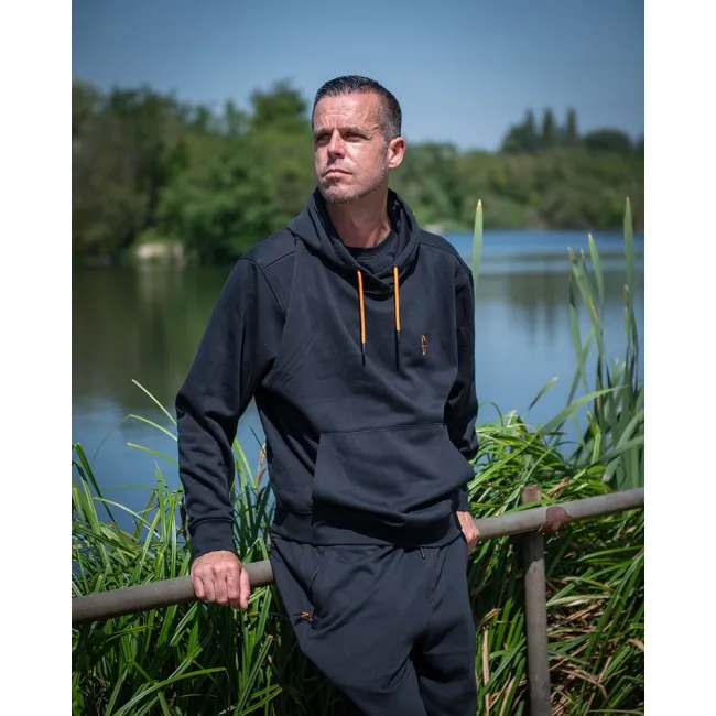 Hanorac Fox Classic Hoody, Black & Orange