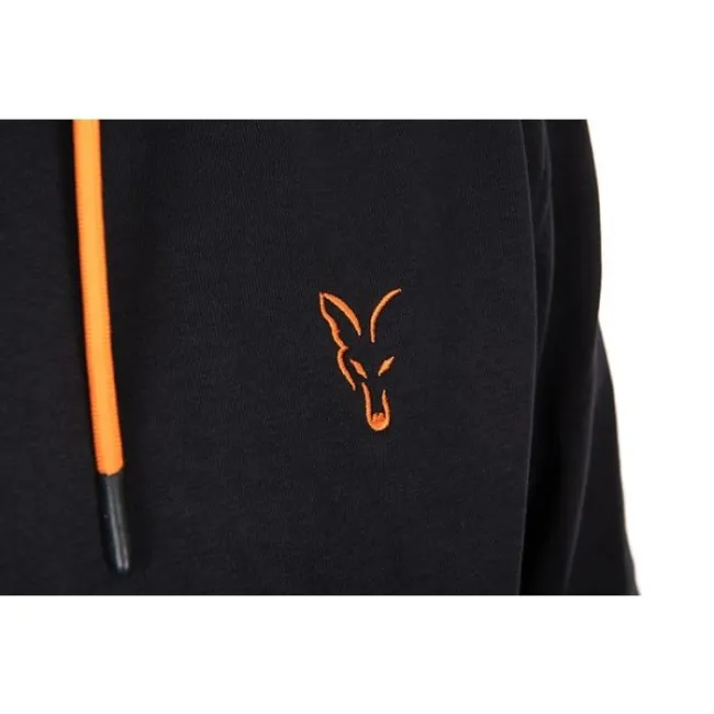 Hanorac Fox Classic Hoody, Black & Orange