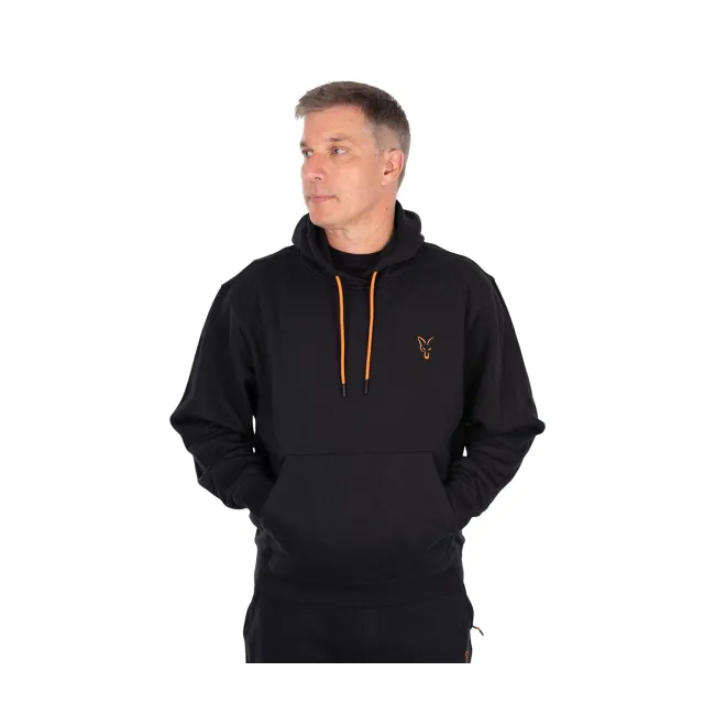 Hanorac Fox Classic Hoody, Black & Orange