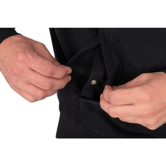 Hanorac Fox Collection Zipped Hoody, Negru 