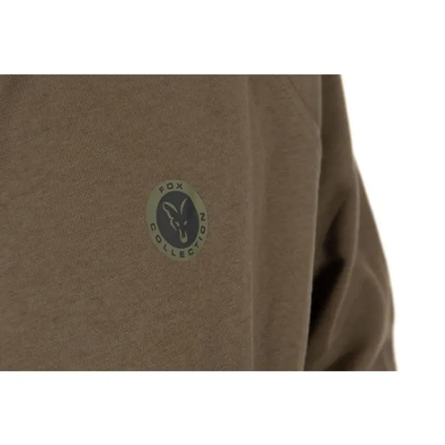Hanorac cu Fermoar Fox Collection Zipped Hoody, Verde