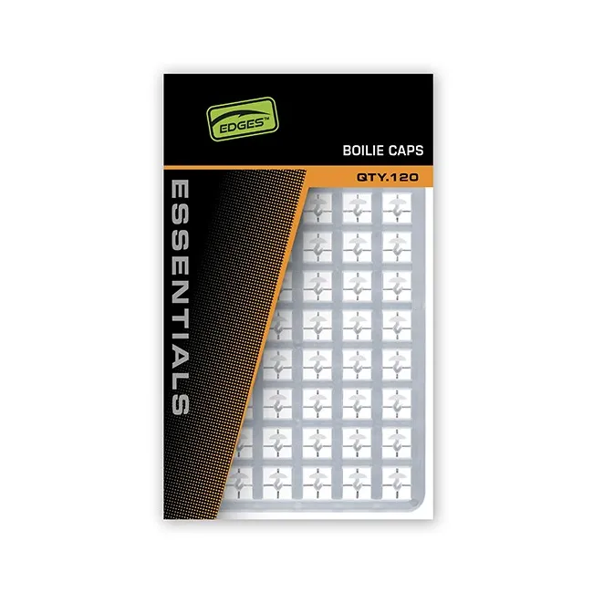 Opritoare Fox Edges Micro Boilie Caps, Clear, 120buc/pac