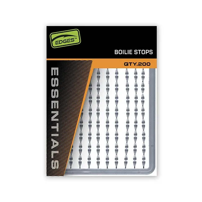 Opritoare Boilies Fox Edges Micro Boilie Stops, Clear, 200buc/pac