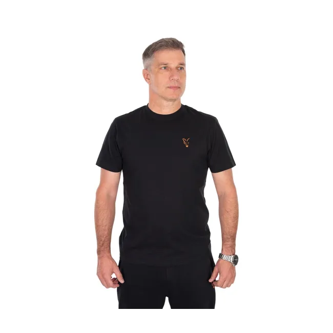 Tricou Fox Classic T, Black & Orange