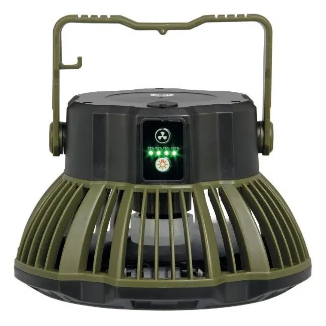 Ventilator NGT USB Reincarcabil cu Lumina si Powerbank
