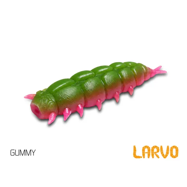 Naluca Viermi Artificiali Delphin LARVO Cheese,15 buc/plic