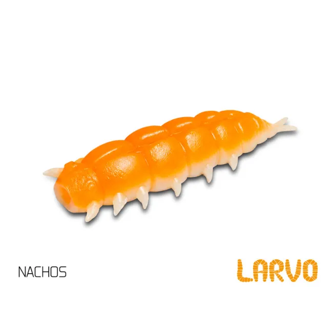 Naluca Viermi Artificiali Delphin LARVO Cheese,15 buc/plic
