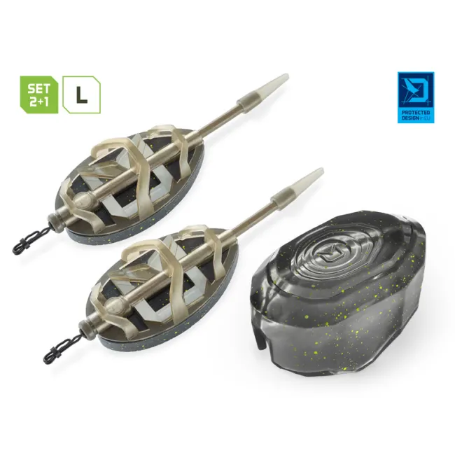 Set 2 Method Feeder + Matrita Delphin Method QUIX Reaxe Feeder