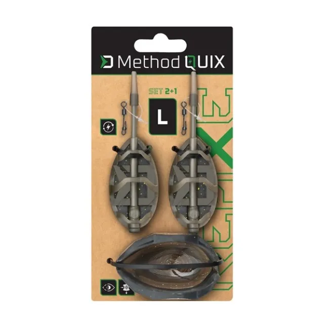 Set 2 Method Feeder + Matrita Delphin Method QUIX Reaxe Feeder
