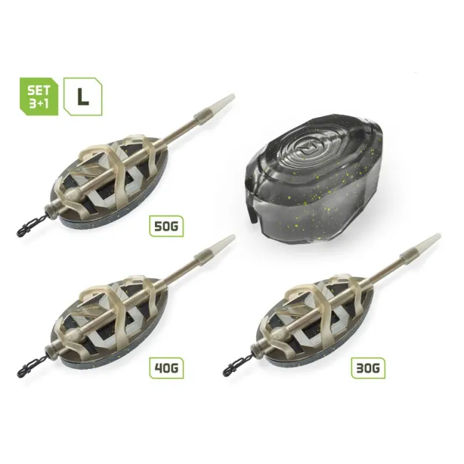 Set Method Feeder + Matrita Delphin Method QUIX Reaxe Feeder Set cu Matrita 3+1 L