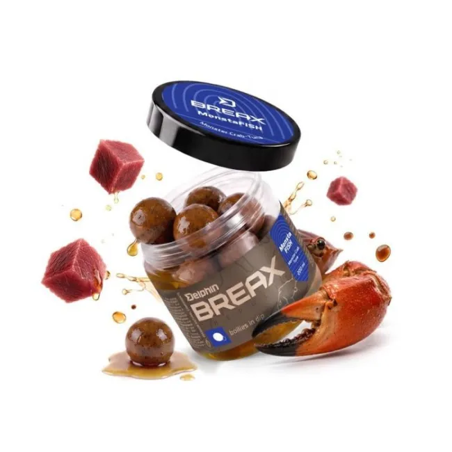 Boilies Dipuite Delphin BreaX MonstaFISH, 200ml