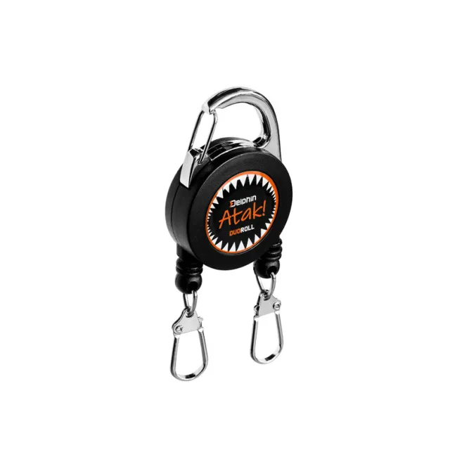 Breloc Delphin Yoyo DuoRoll, Culoare Negru