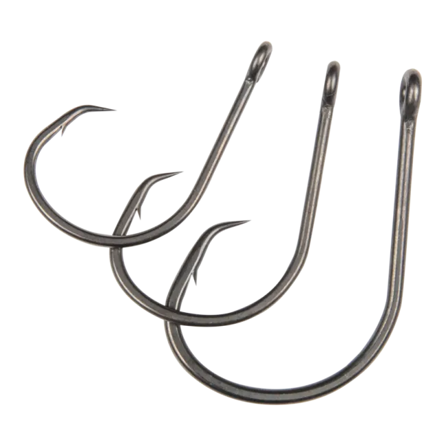 Carlige BLACK CAT Circle Hook DG Coating, 5buc/plic
