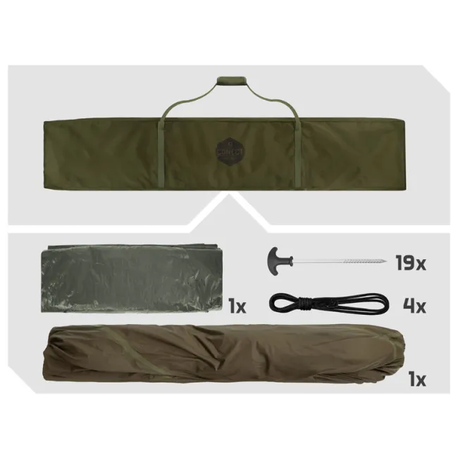 Cort Delphin Conect MegaAir,360x360x250cm