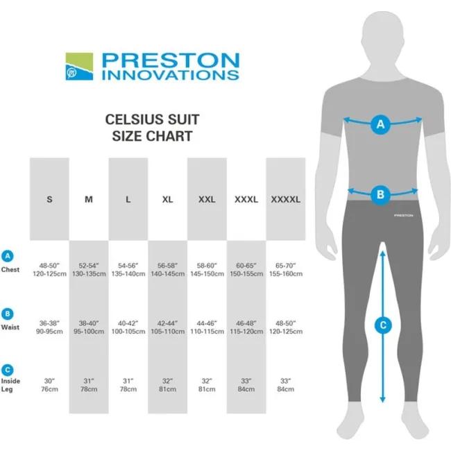 Costum pescuit de Iarna Preston Celcius Suit