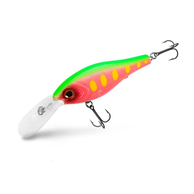 Vobler Delphin WOBBY CRANK-DP,7cm,12g,NEON