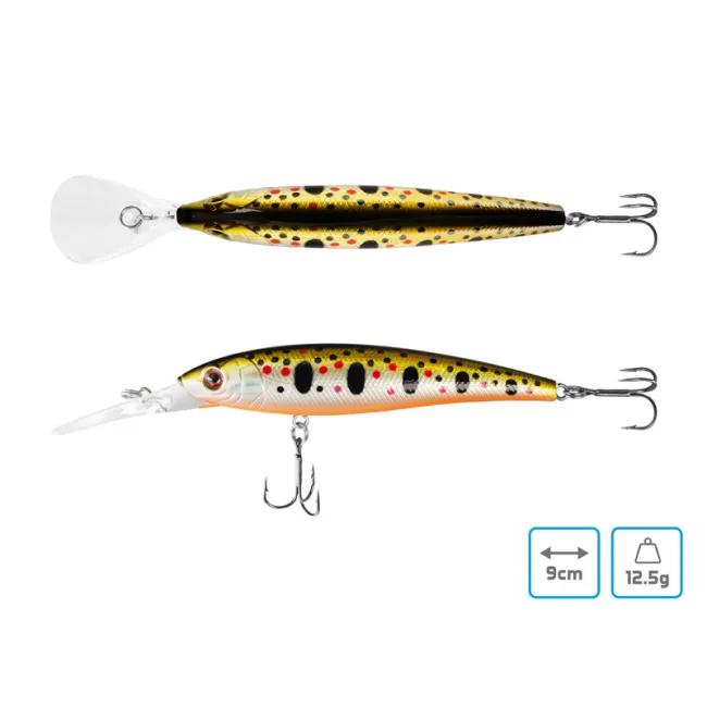Vobler Delphin WOBBY JERK-DP,9cm,12.5g,PHANTOM